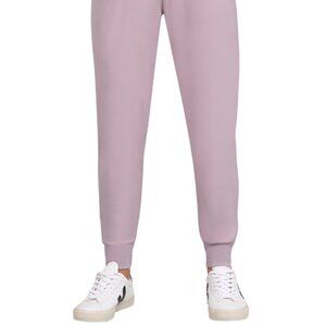 SYMPLI - Bamboo Fleece Pleat Hem Jogger Style Loungewear Pants - Lilac- XS - NWT